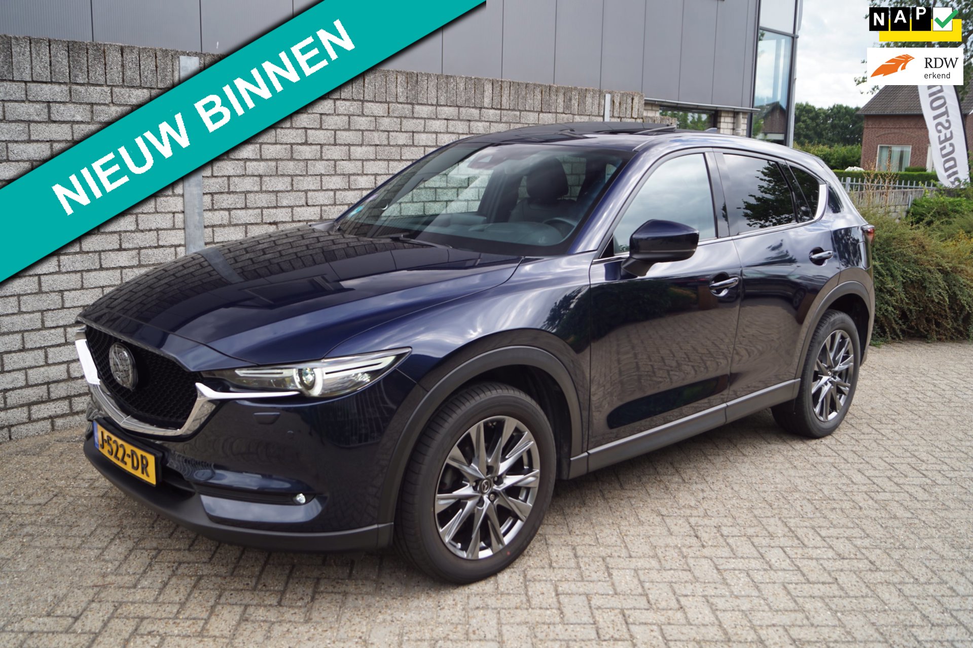 Mazda CX-5 2.5 4WD SkyActiv-G 194 Signature Autom Schkdak Leder Sportst Stoel/Stuur en A Bankverw Navi Camera Clima Head-Up ENZ .