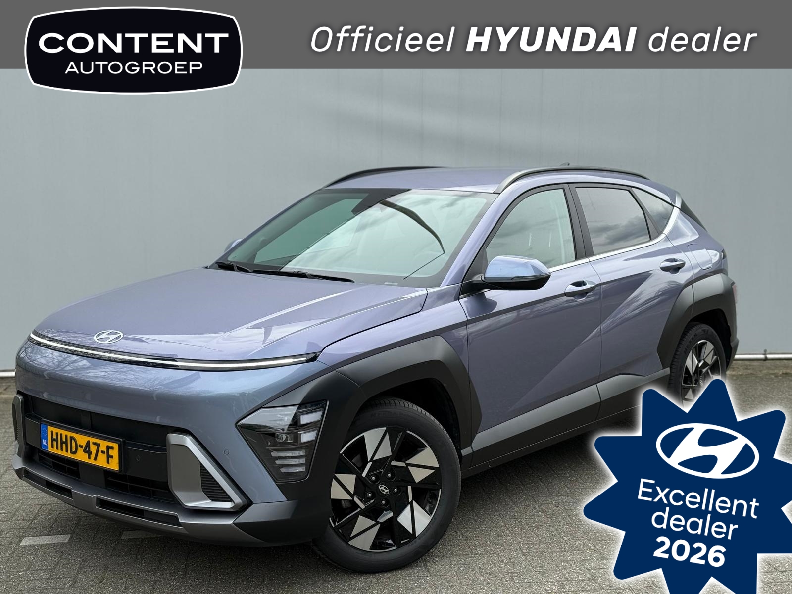 Hyundai Kona 1.6 GDI HEV 141pk DCT Comfort Smart / Navigatie + Camera / Climate en Cruisecontrol / Org. Nederlands! /