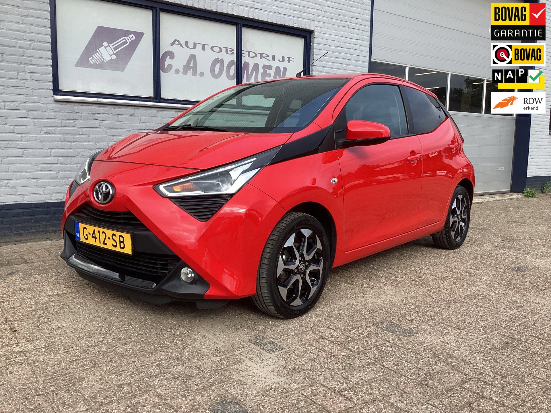Toyota Aygo 1.0 VVT-i AUTOMAAT x-joy Airco Ecc Lm Velgen Achteruitrijcamera Groot scherm
