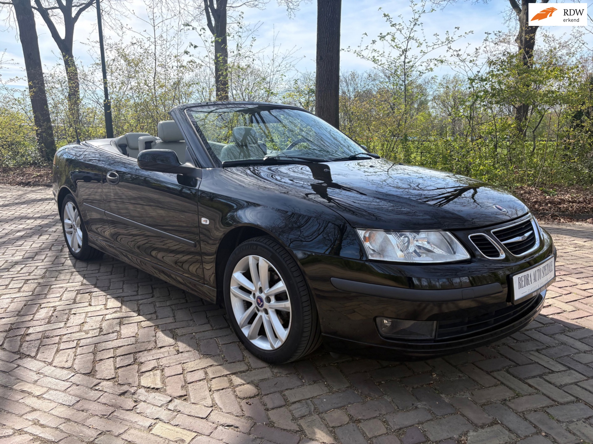 Saab 9-3 Cabrio 2.0t Vector, eerste lak, zeer luxe uitvoering, in prima staat