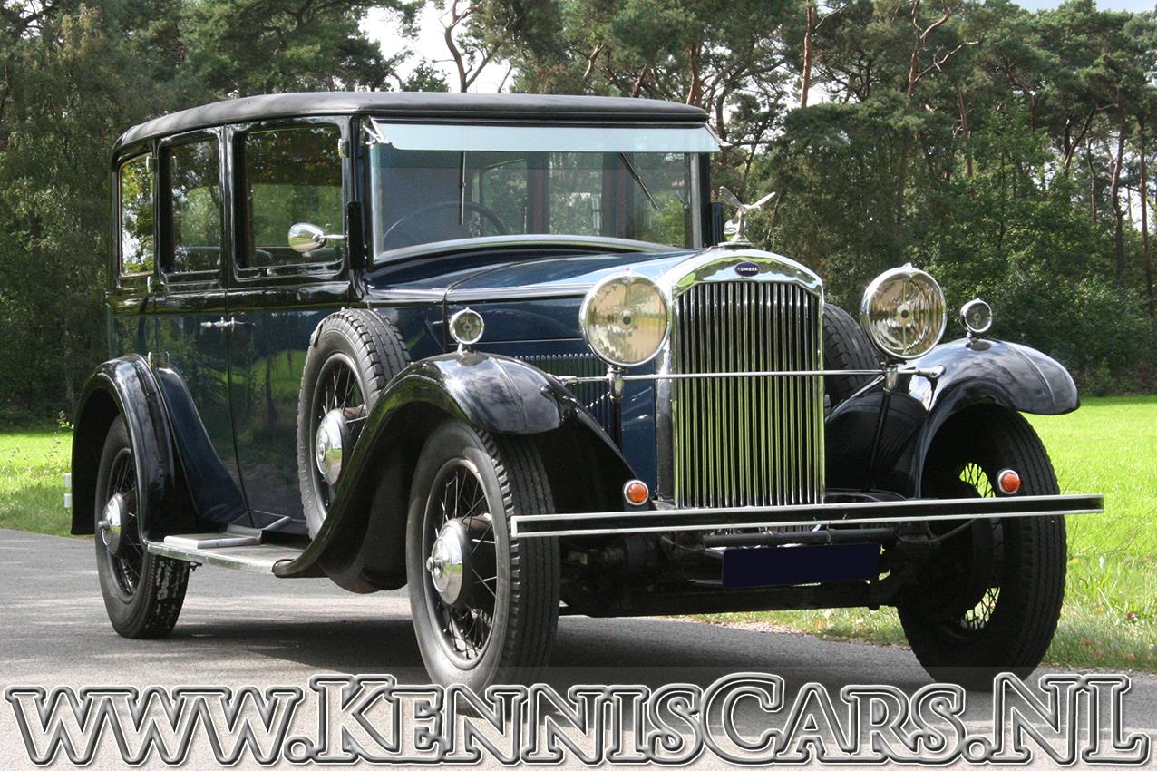 Humber 1931 Pullman Limousine Sedan