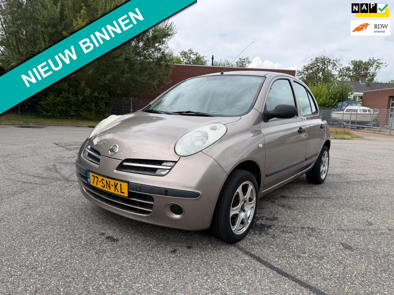 Nissan Micra 1.2 Visia 5DR*Airco*Trekhaak*LM velgen*Elektrische ramen*
