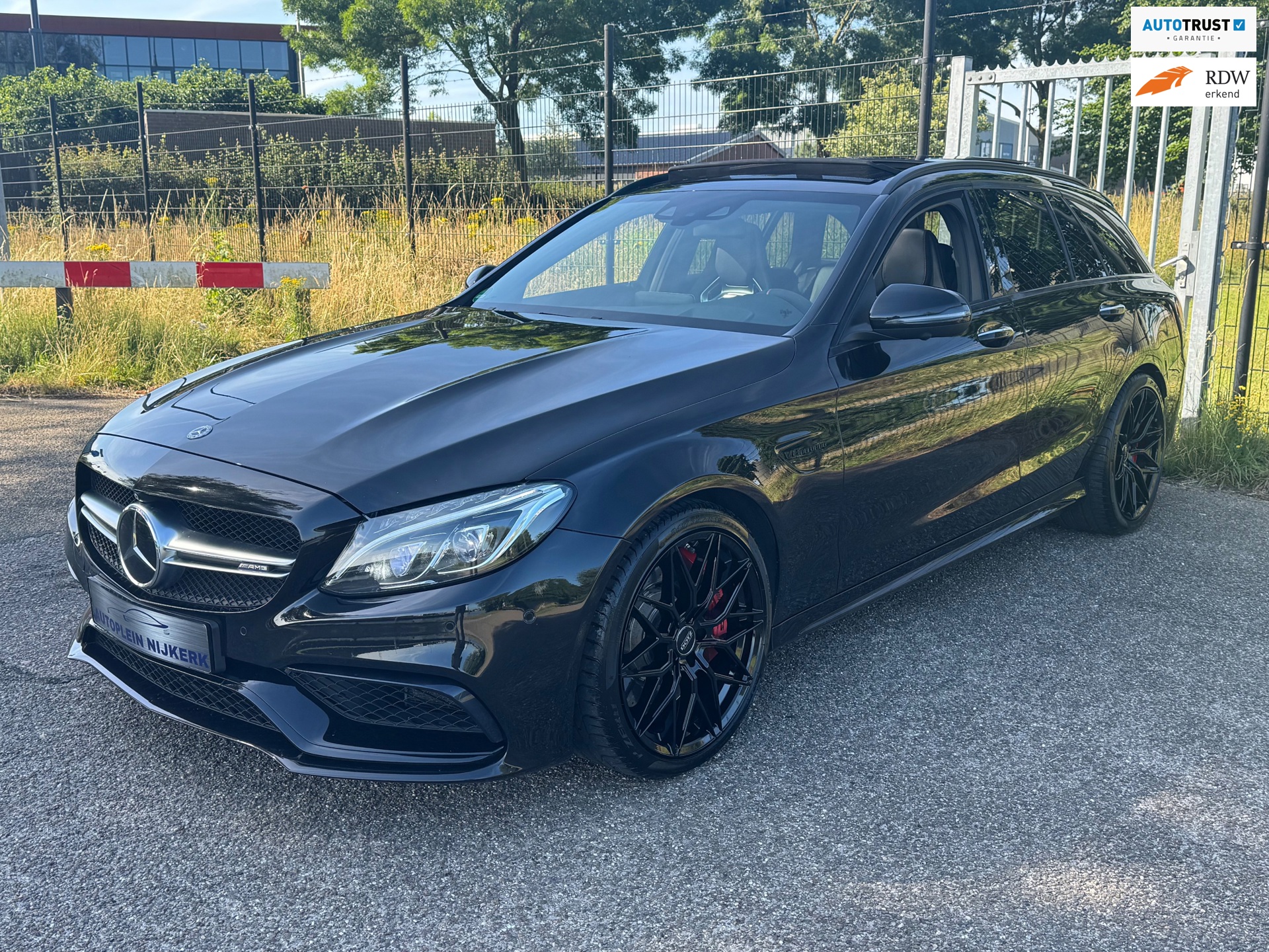 Mercedes-Benz C-klasse Estate AMG C63 S Edition 1 C63s Schaalstoelen Carbon Pano Uniek