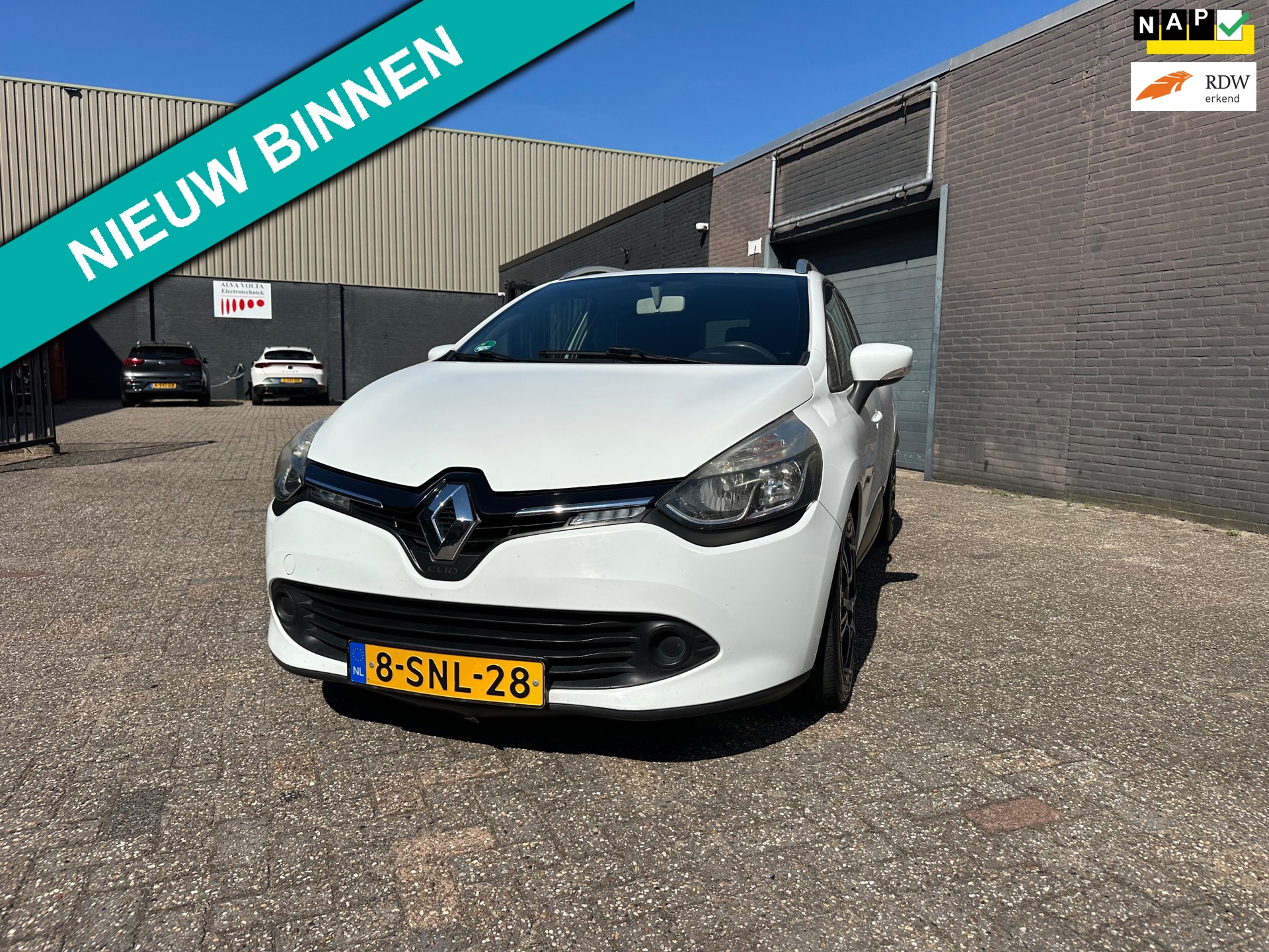 Renault Clio Estate 1.5 dCi ECO Expression Airco Cruise Navi PDC LM-Wielen Trekhaak APK NAP.