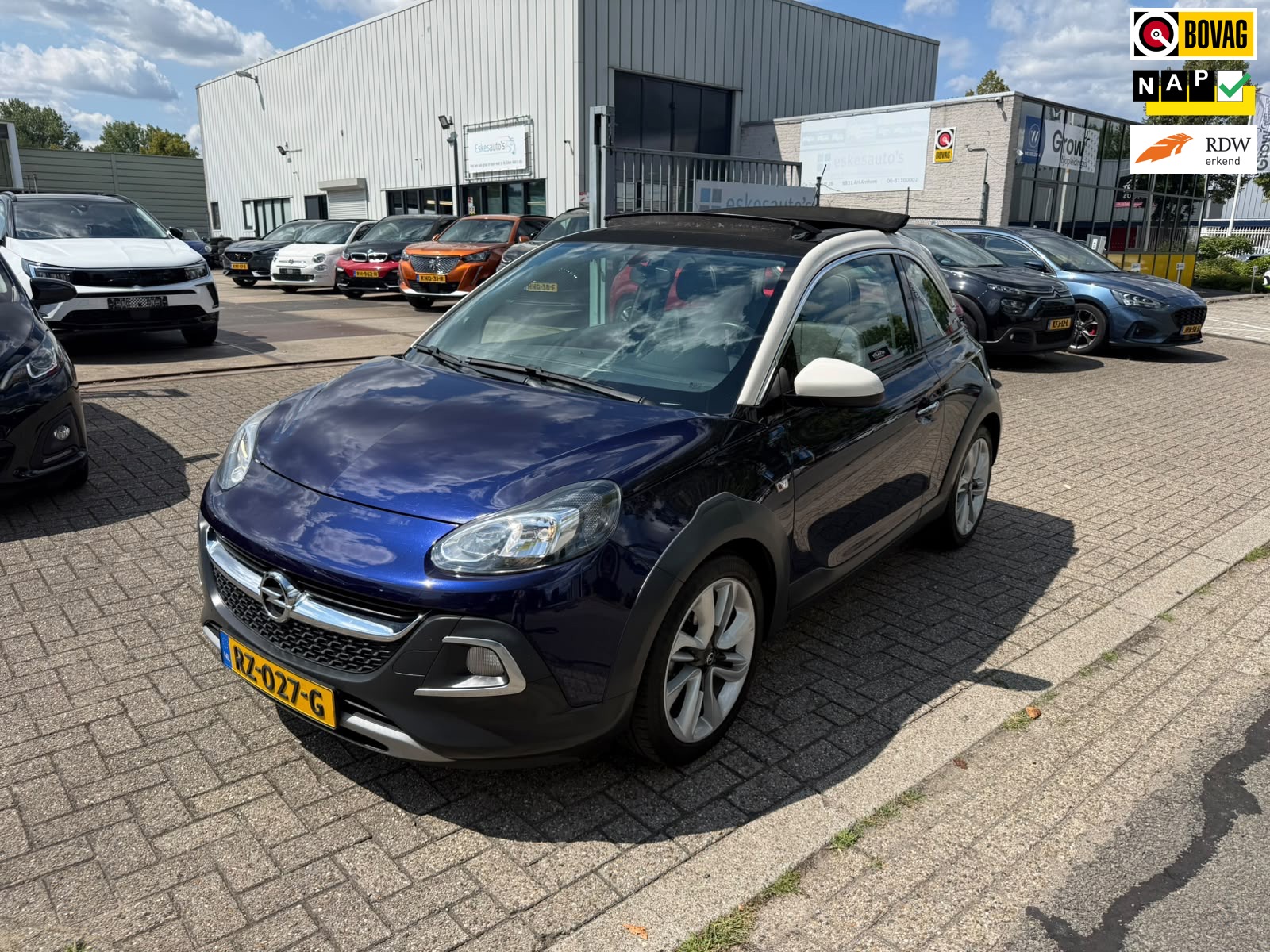 Opel ADAM 1.0 Turbo Rocks Online Edition, Airco, NAP. NL AUTO