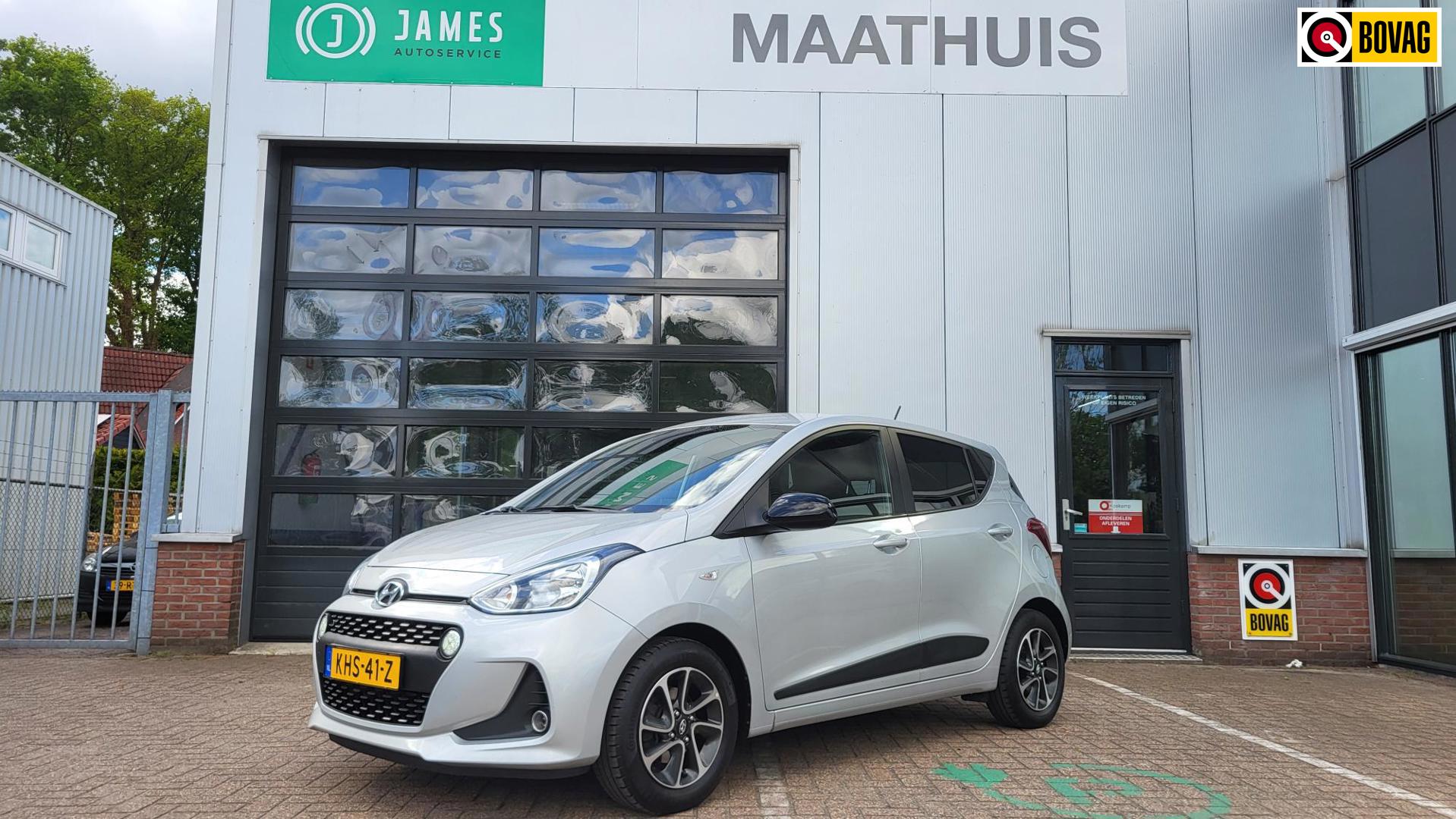 Hyundai I10 1.0i i-Motion Premium-Stoel & stuur verwarming-cruise