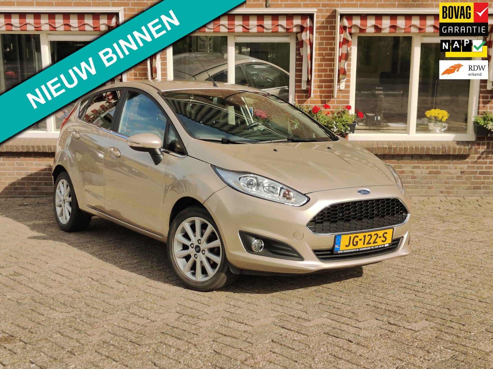 Ford Fiesta 1.0 EcoBoost Titanium Clima Navi Cruise Tr.haak LMV - RIJKLAAR -