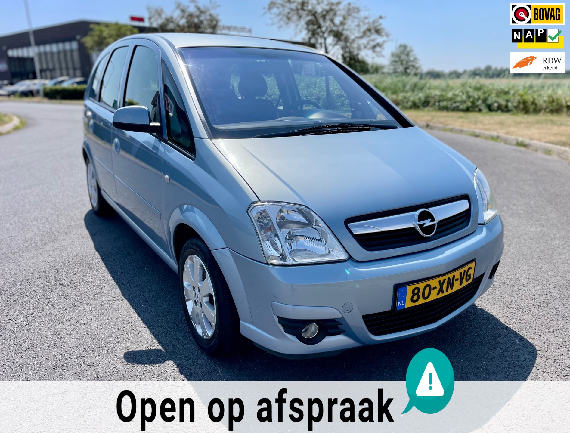Opel Meriva 1.6-16V Temptation, Aut, Cruise/Climate control, Pdc, Camera, Elektr ramen, Lmv, Geen import, Nap, Unieke kmstand!
