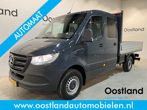 Mercedes-Benz Sprinter 317 CDI L2 RWD DC 7 PERS. Automaat Open Laadbak / Euro 6 / Airco / Cruise Control / Trekhaak / Camera / 16.200 KM !!