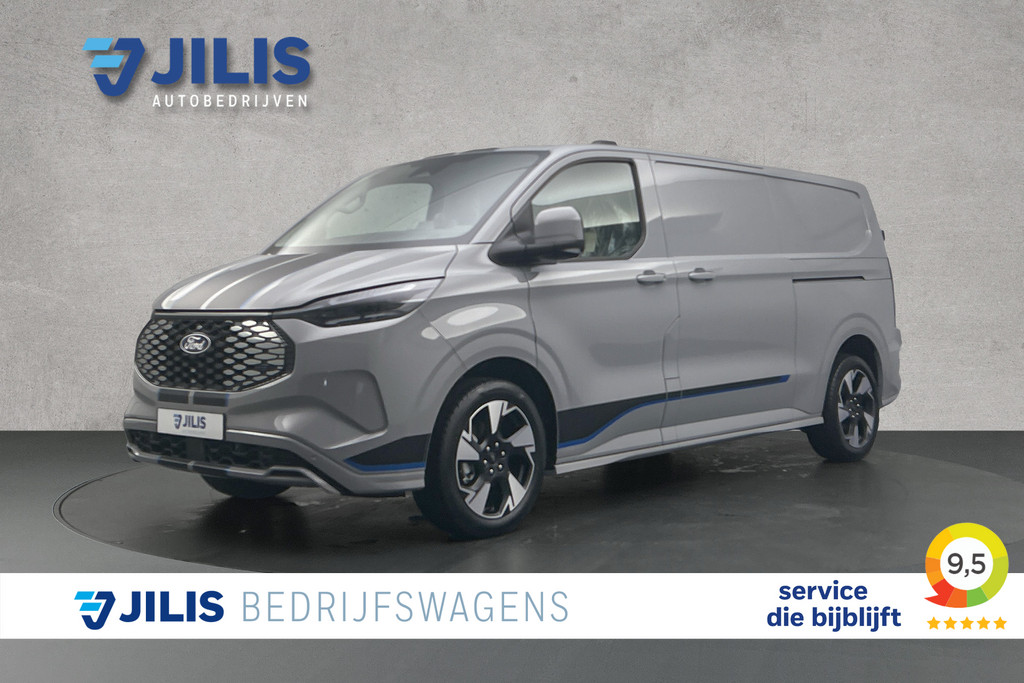 Ford E-Custom 340 L2 71KWh Sport | 2x schuifdeur | 3-zitplaatsen | Stoelverwarming