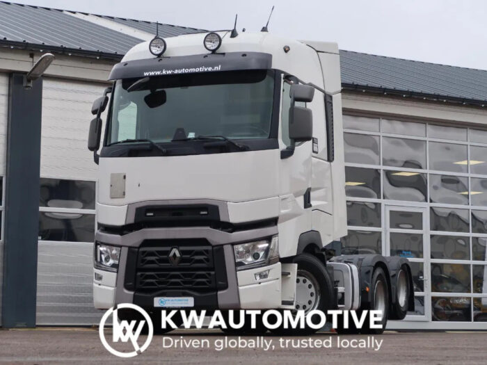Renault T520 6x2/ RETARDER/ FULL AIR/ HYDRAULICS/ BOOGIE