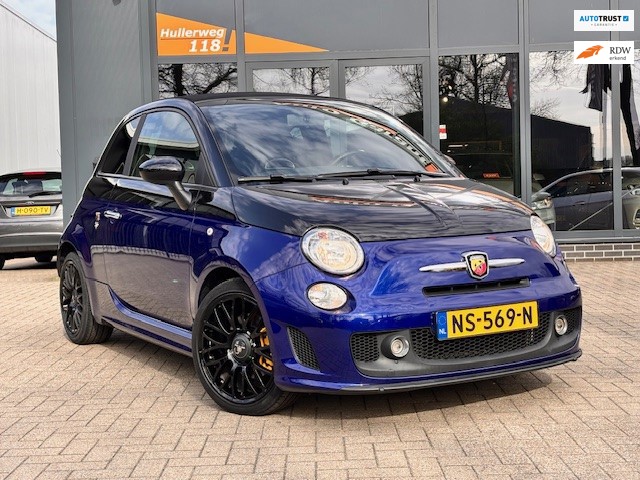 Abarth 595 1.4 T-Jet Abarth Elaborabile/ cabrio / bi colore/leder/pdc/zeer netjes