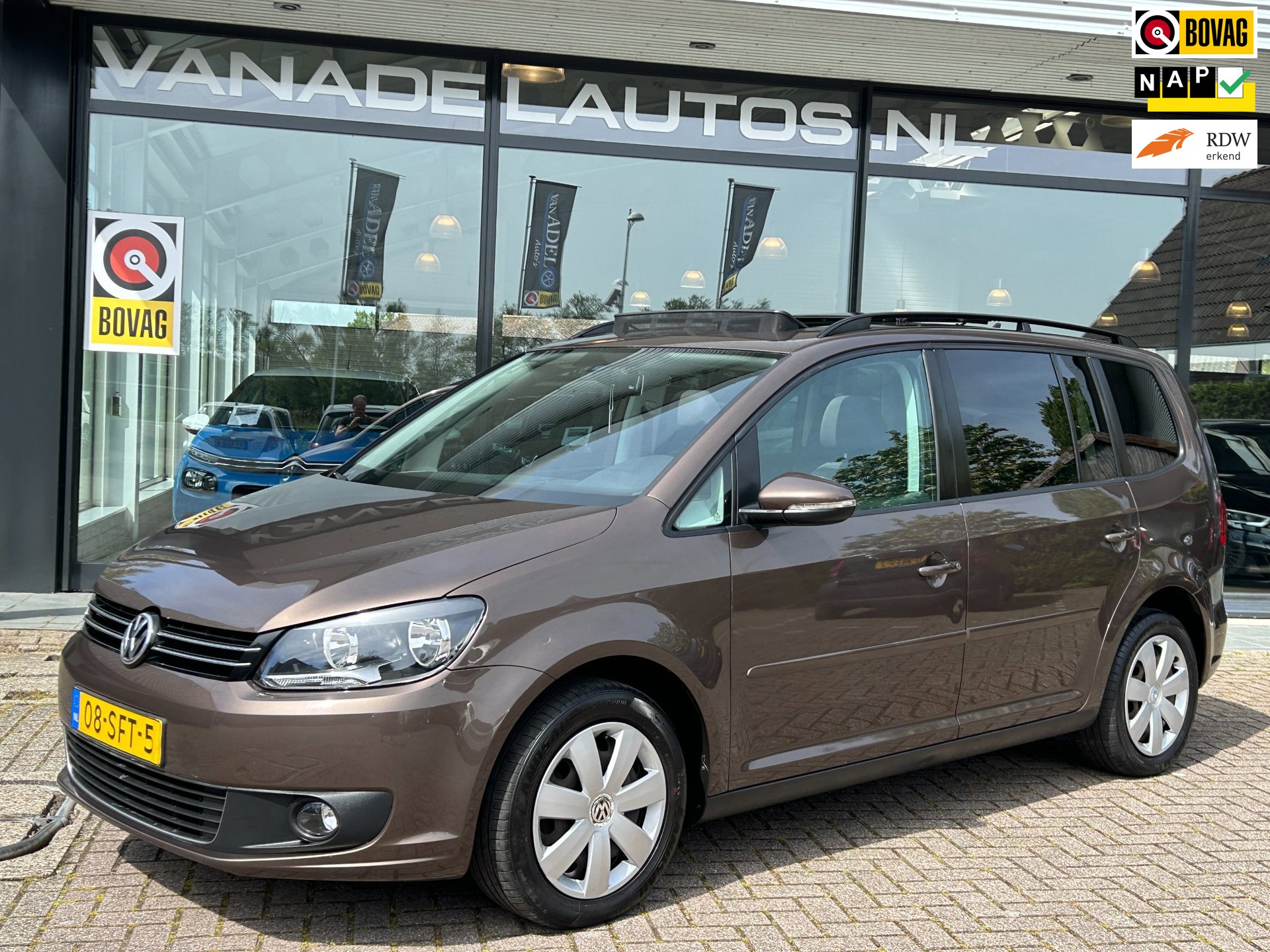 Volkswagen Touran 1.4 TSI Comfortline Aut. Pano Navi Clima Cruise Trekhaak NL-Auto NAP!