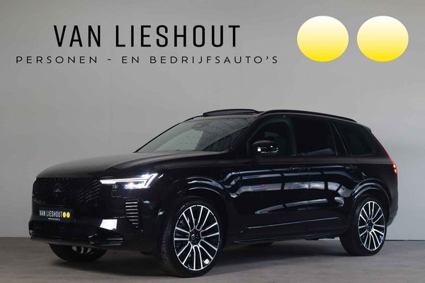 ­ Volvo XC90 2.0 T8 PHEV AWD Ultra Black Edition Bow&Wilk I Luchtvering I Elek.Trek. I HUD