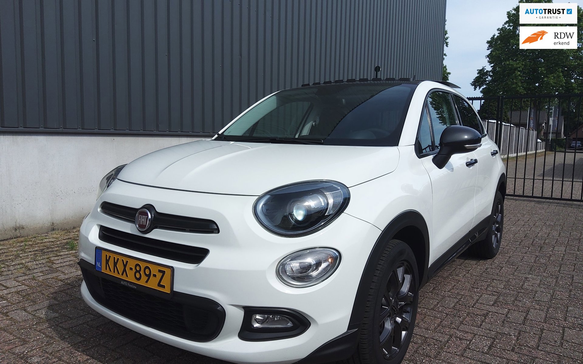 Fiat 500 X 1.6 S-Design|Elektrisch glazen panorama-dak®|LED
