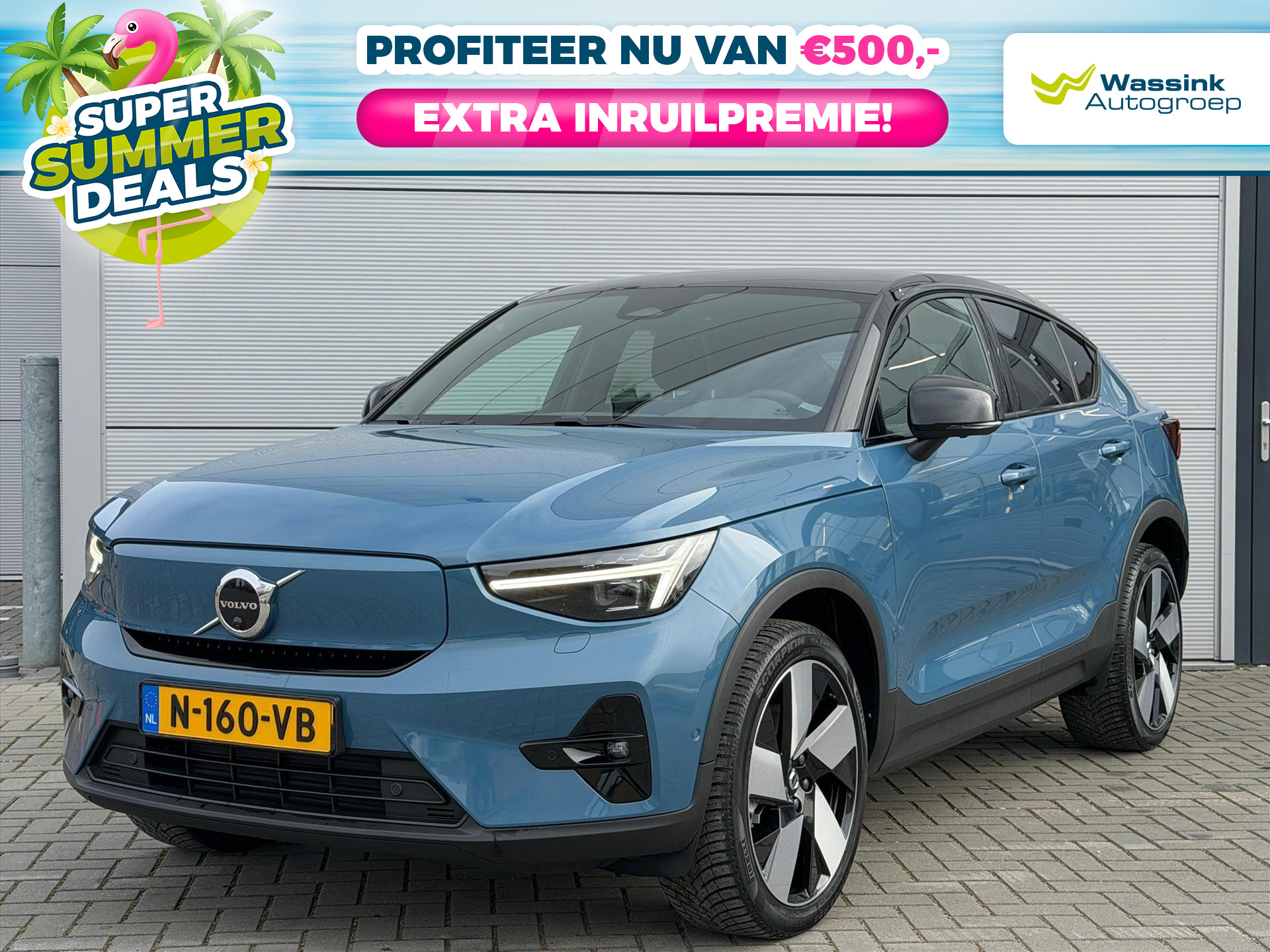 Volvo C40 Recharge Twin Pure electric 408pk Intro Edition |