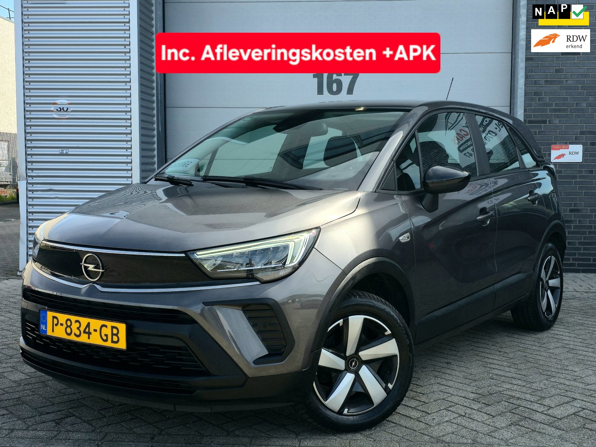 Opel Crossland 1.2 Turbo Edition start/stop|Achteruitrij camera|Carplay