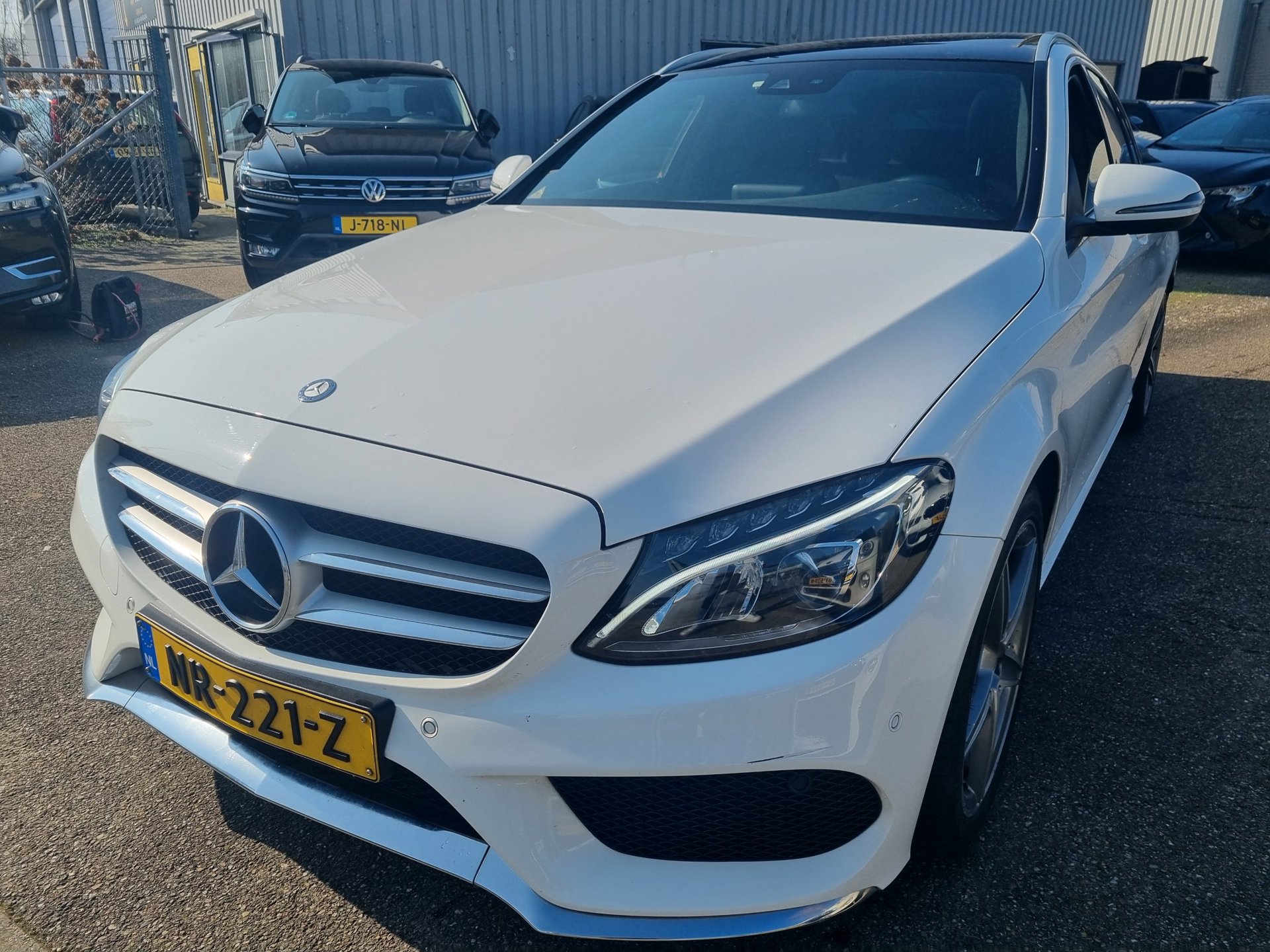 Mercedes-Benz C-klasse Estate 180 AMG Sport Edition Leder Panodak