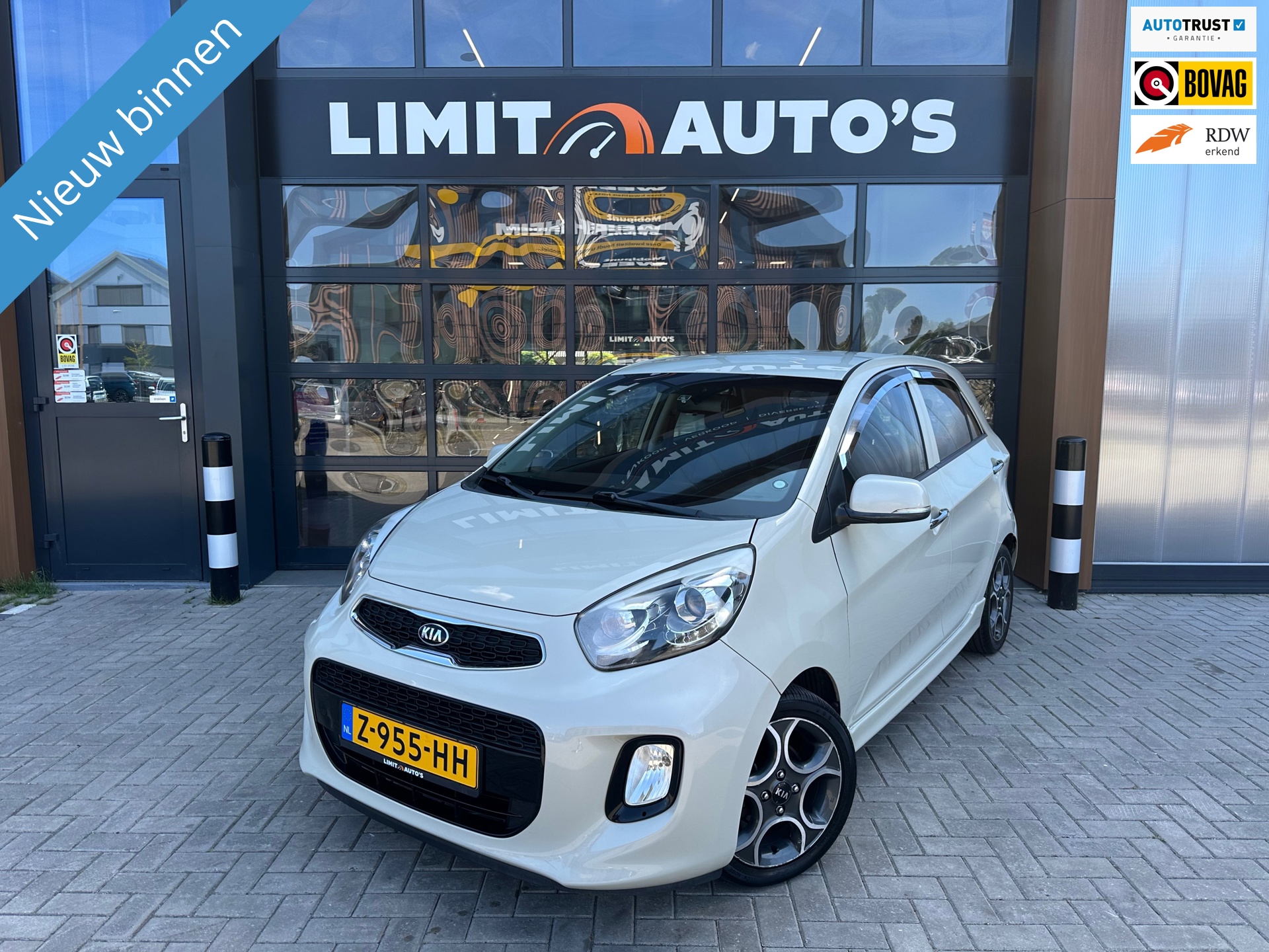 Picanto MORNING/ Aut/Pdc/Climate/Stoel.Verw/Pdc/Stuur.verw/Leer/Elek.Ramen/APK!