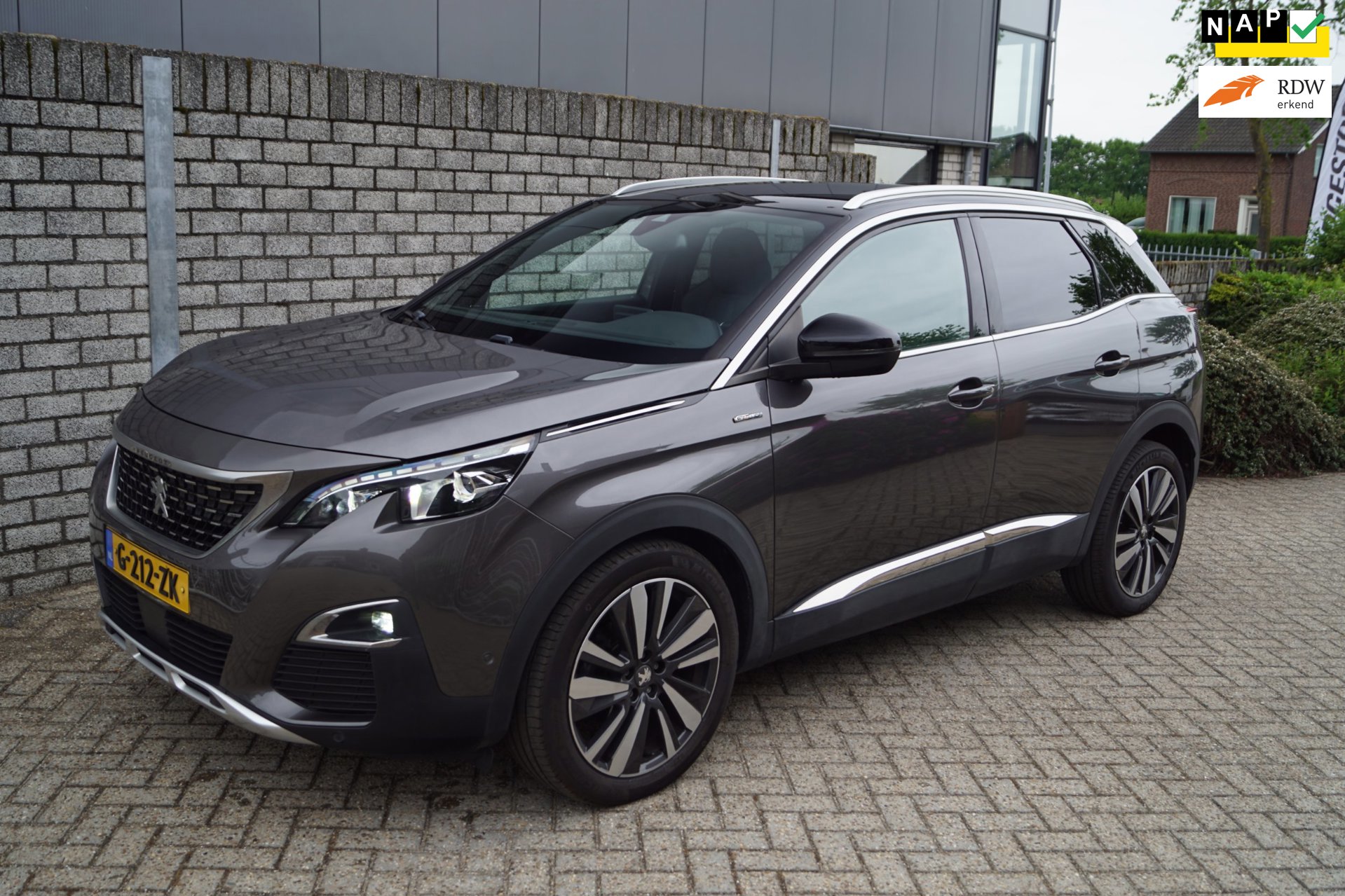 Peugeot 3008 1.2 PureTech GT Line Autom Navi Camera Clima Adaptieve Cruise Sportst Half Leder 2x PDC LED Kopl LMV 19 ENZ NL Auto.