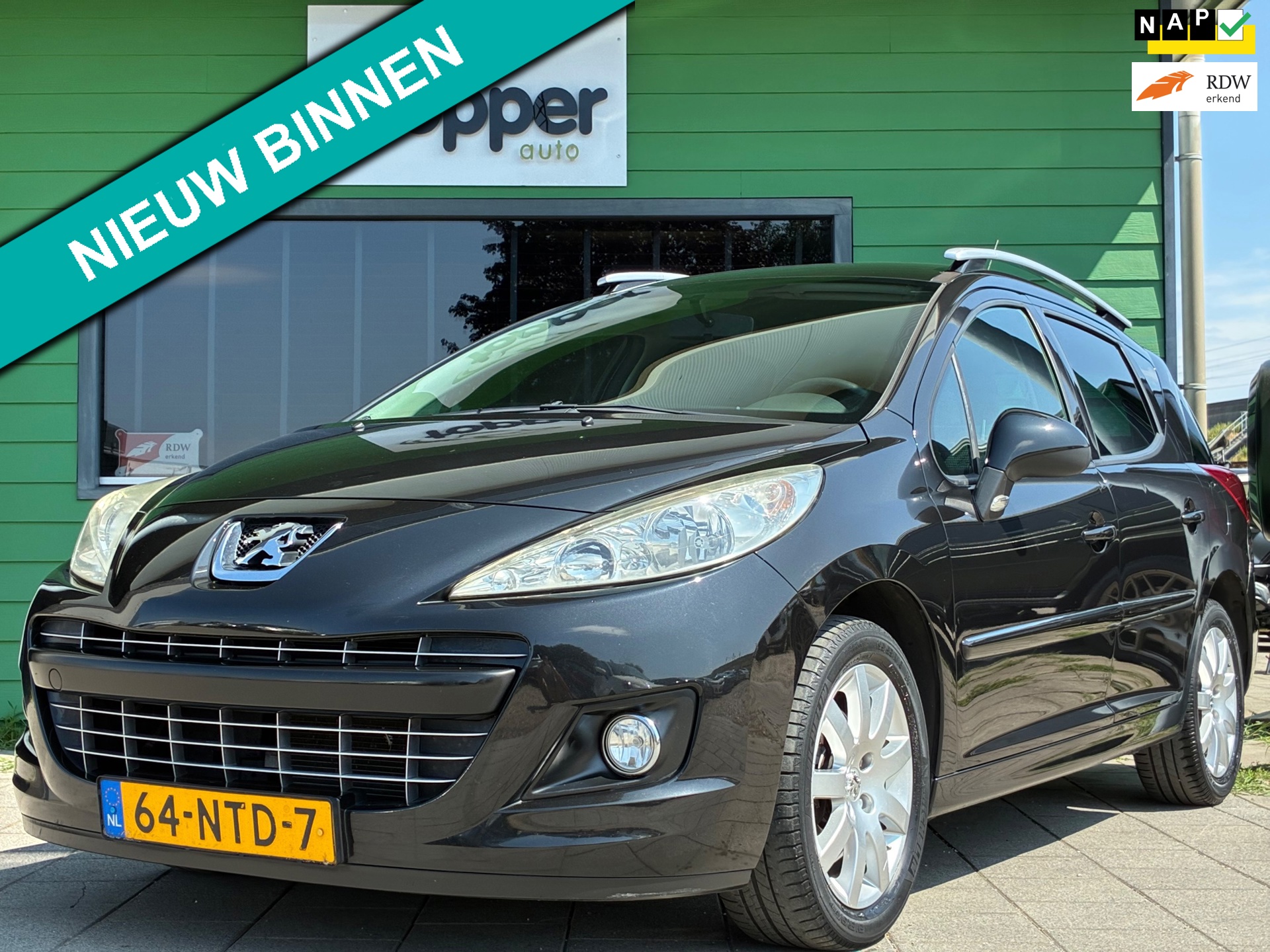 Peugeot 207 SW 1.6 VTi Sportium|1e Eigenaar|CruiseControl|Airco|LM-Velgen|Elektr.ramen|NAP|