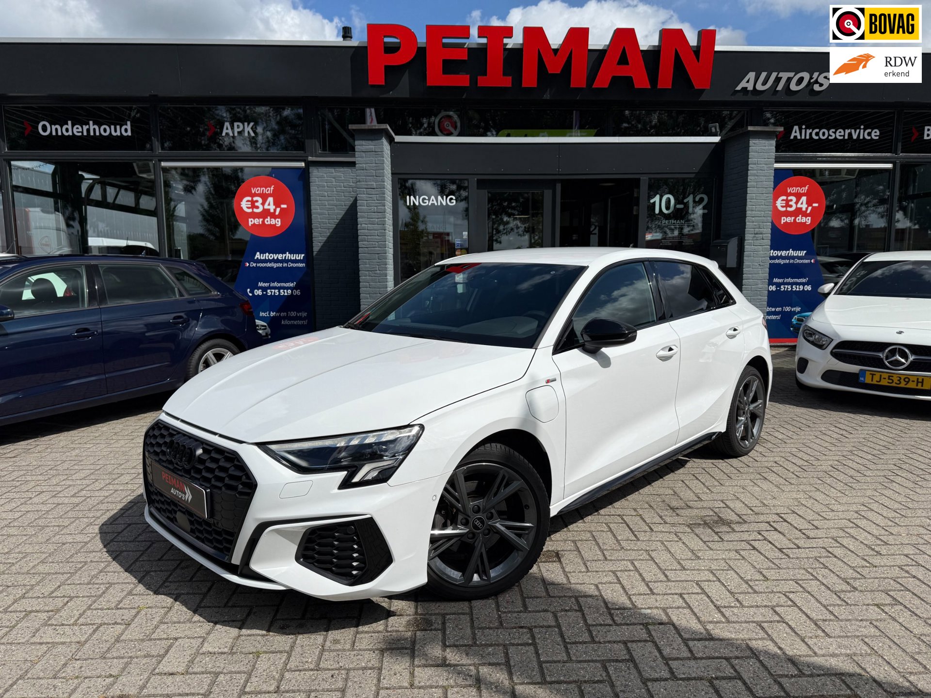 Audi A3 Sportback 40 TFSI e Edition S Line| SOH 93.6 | Apple Carplay | Stoelverwarming | ACC | |Matrix | Climate control |