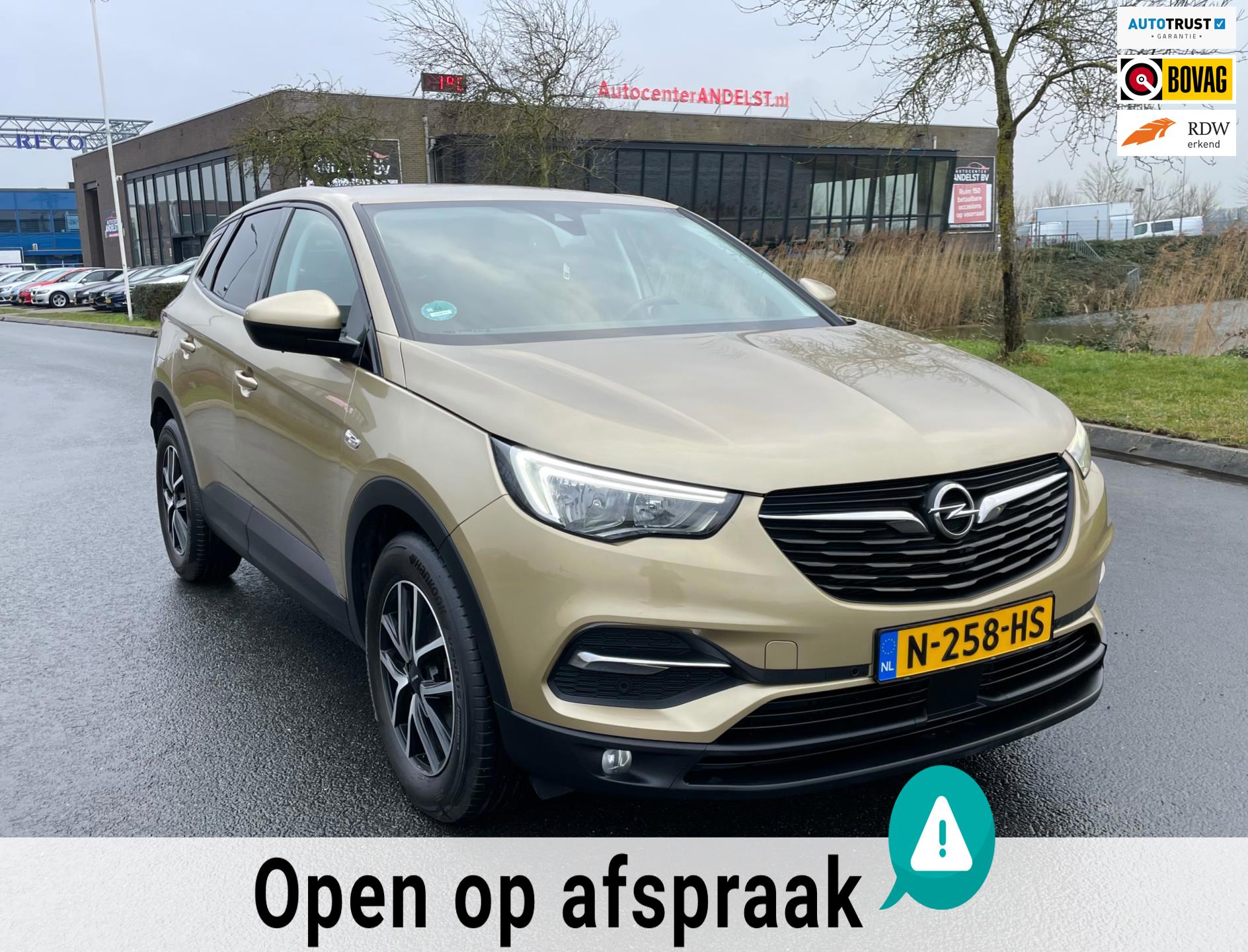 Opel Grandland X 1.2 Turbo Innovation, Aut, Trekhaak, Pdc, Stoelverw, Stuurverw, Cruise/Climate control!