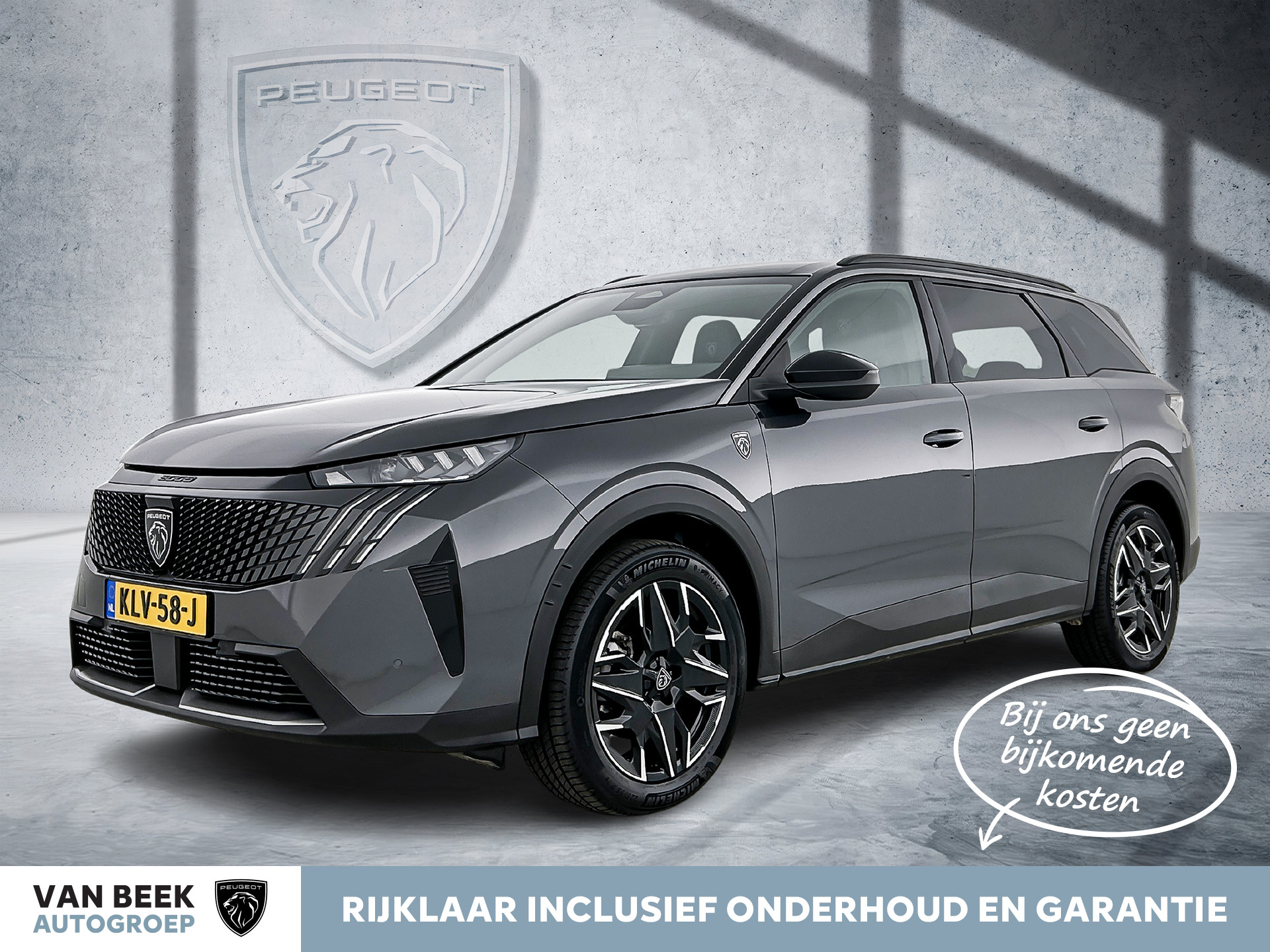 Peugeot 5008 Hybrid 145 pk Automaat GT 7p | Rijklaar