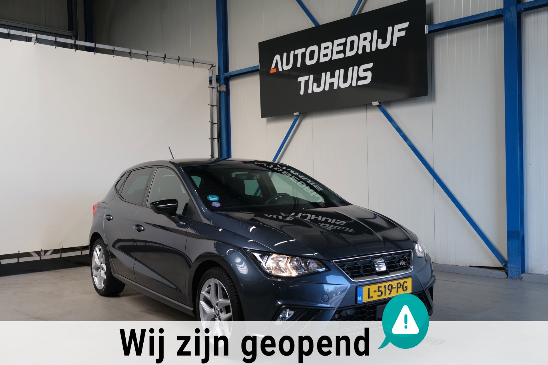 Seat Ibiza 1.0 TSI FR Business Intense Automaat - N.A.P. Airco, Cruise, PDC, Navi, Carplay, Camera.