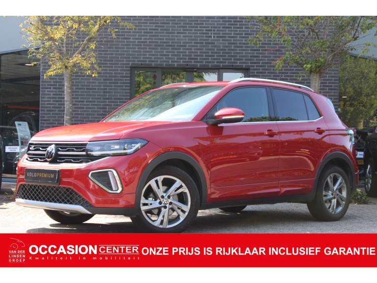 Volkswagen T-Cross Volkswagen T-Cross 1.0 TSI R-Line DSG Navi/Leer/17"/Cam "RIJKLAARPRIJS"