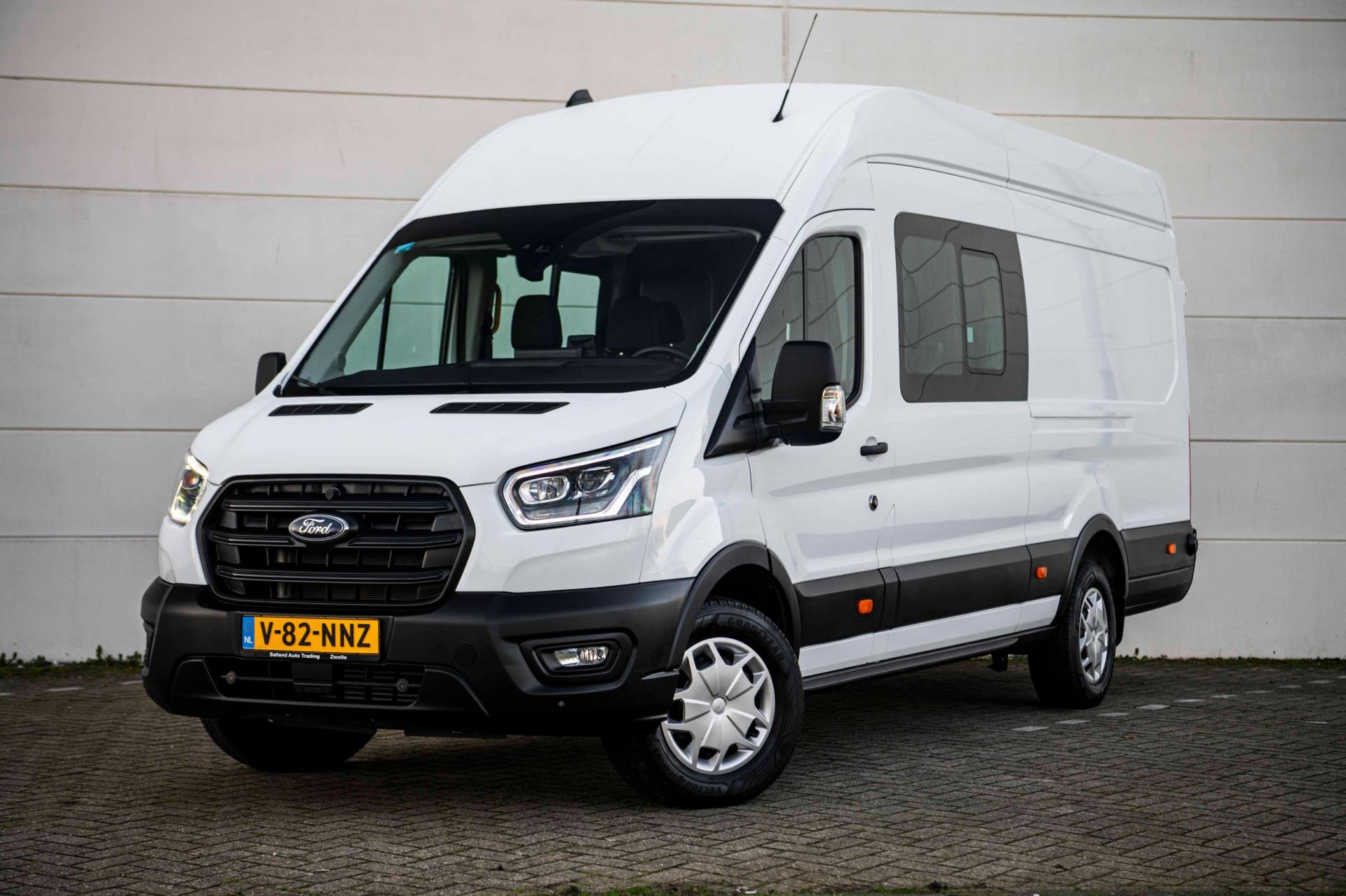 Ford Transit 2.0 TDCI 130pk L4H3 Dubbele Cabine |ACC|Navi|Camera|Xenon|Carplay|