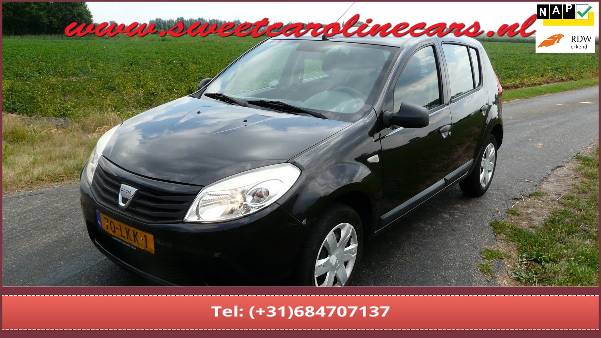 Dacia Sandero 1.2 Ambiance,Airco,Elec.pakket,Trekhaak!