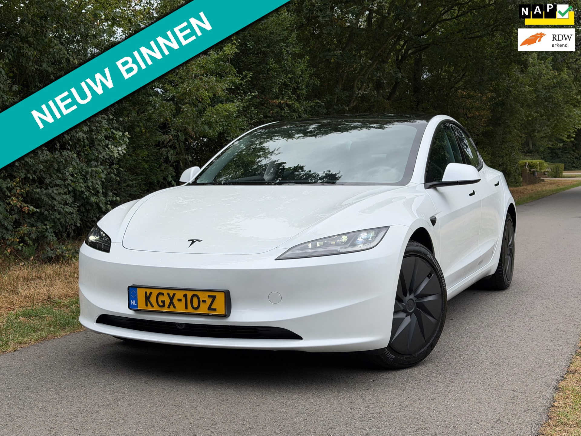 Tesla MODEL 3 RWD 60 kWh | Self Driving + Camera + Stoelvw Nu € 39.975,-!!!