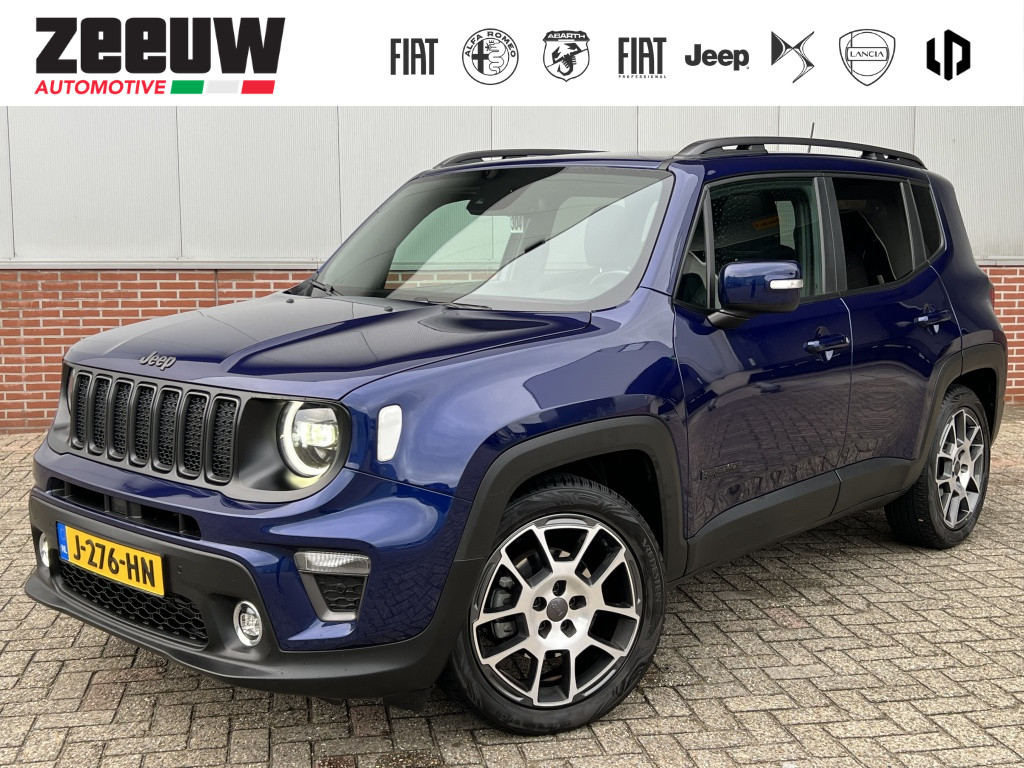 Jeep Renegade 1.3 Turbo 150 PK S | Pano | Leder | Trekhaak | LED | 19'