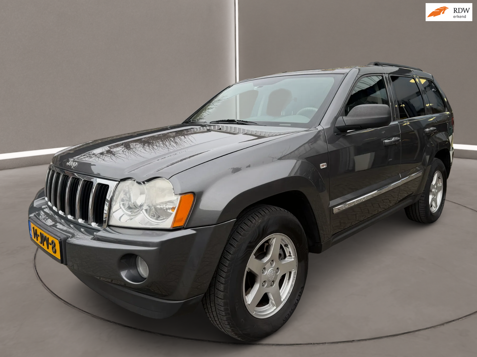 Jeep Grand Cherokee 3.0 V6 CRD Laredo 218 Pk Automaat Airco Navi Leer Schuifdak EXPORT