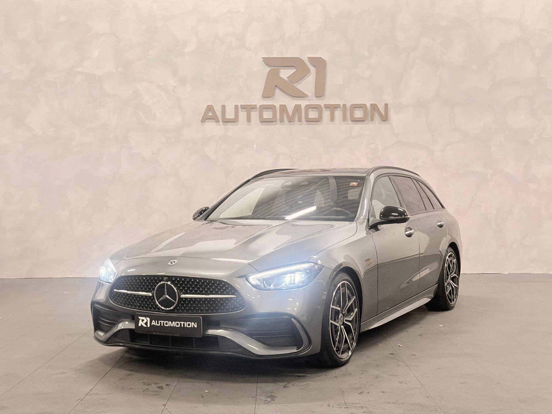 Mercedes-Benz C-klasse Estate 300 4MATIC AMG Line|FULL|360° CAMERA|PANO|KEYLESS|LEDER|ELEKTR STOELEN|STOELVERW|SFEER|BURMESTER