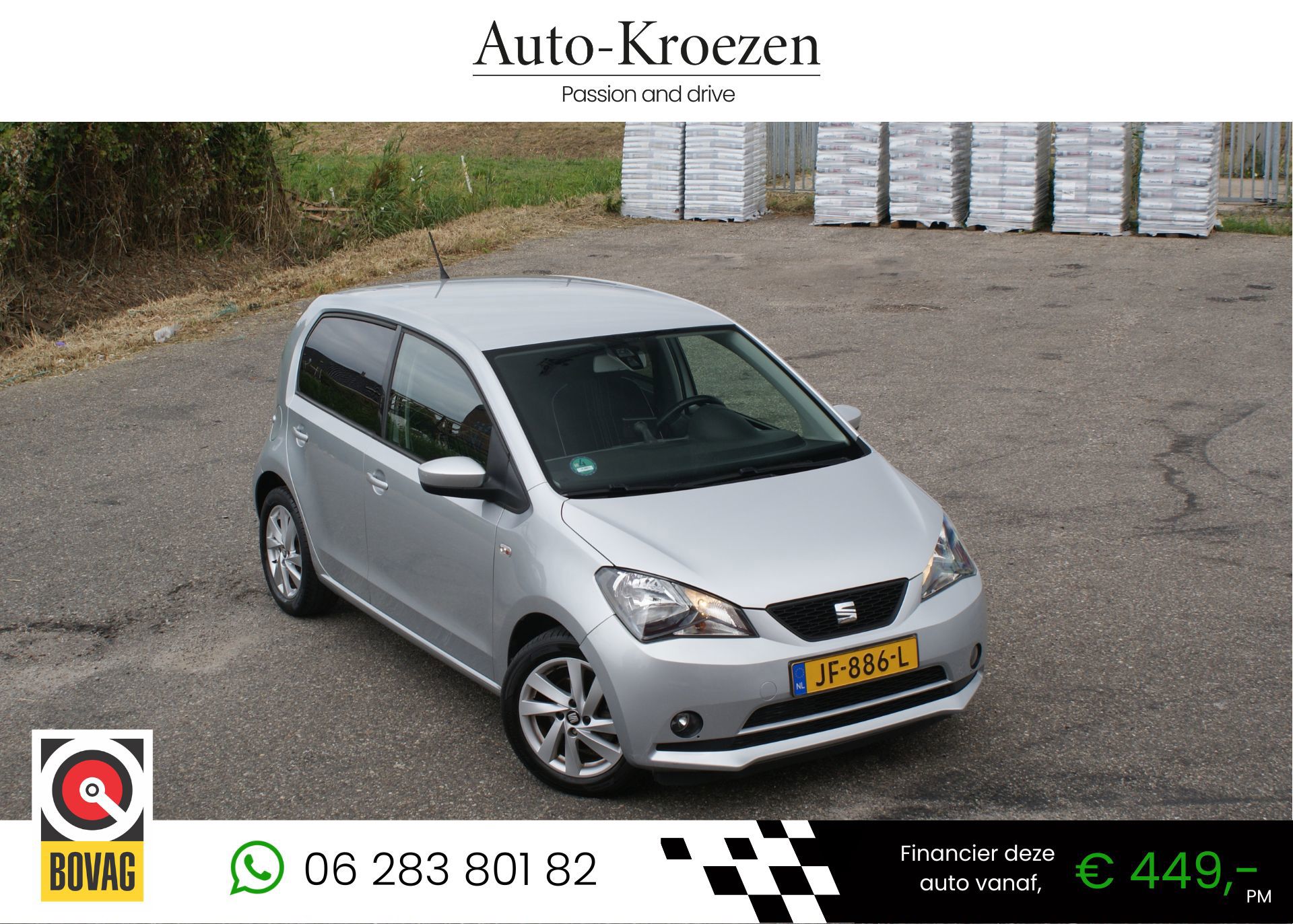 Seat Mii 1.0 Sport Connect | Airco | Cruise | Navigatie | PDC |