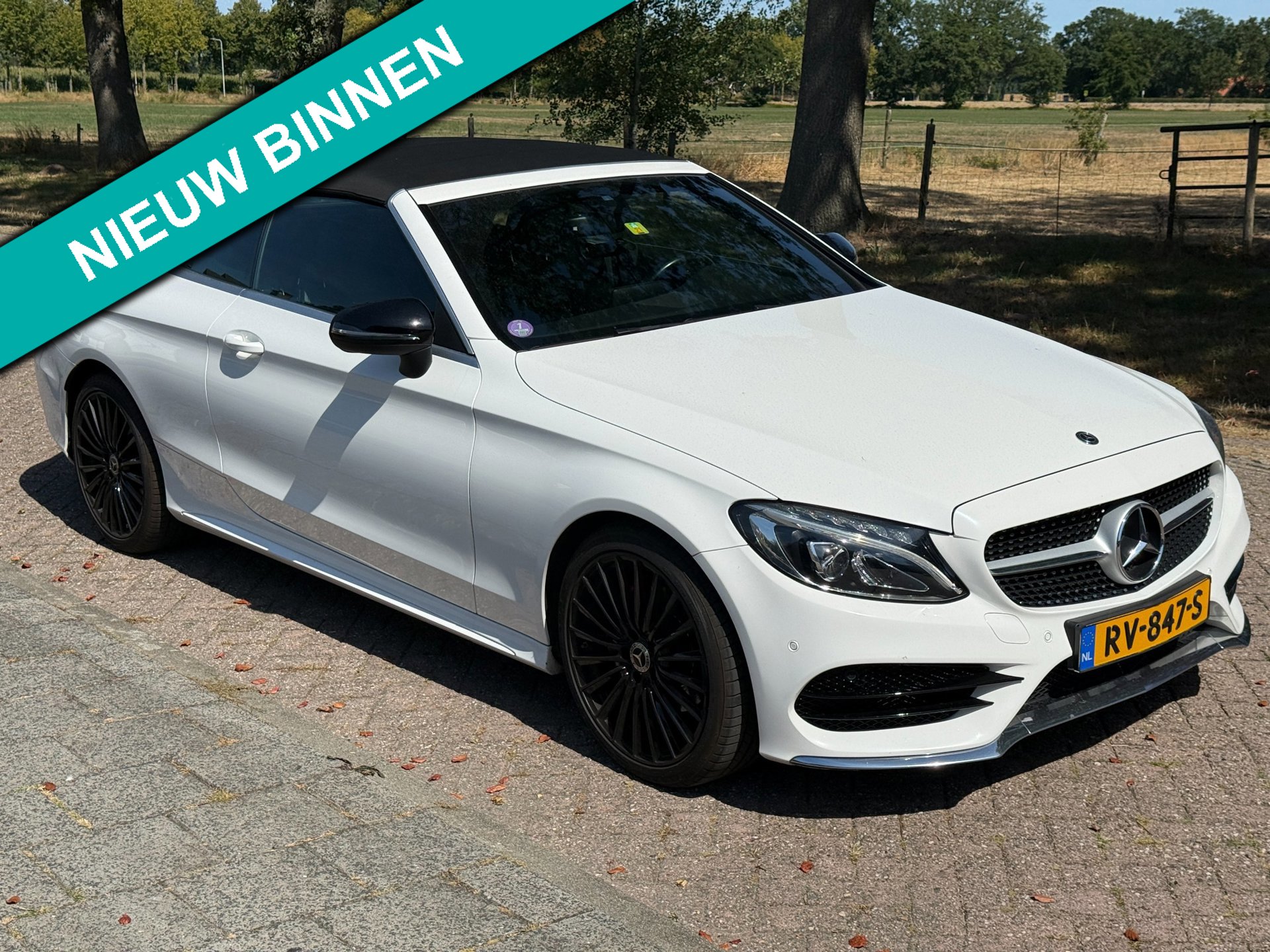 Mercedes-Benz C-klasse Cabrio 200 Edition 1 AMG, Burmster/Leder/Nekverwarming/Etc!!