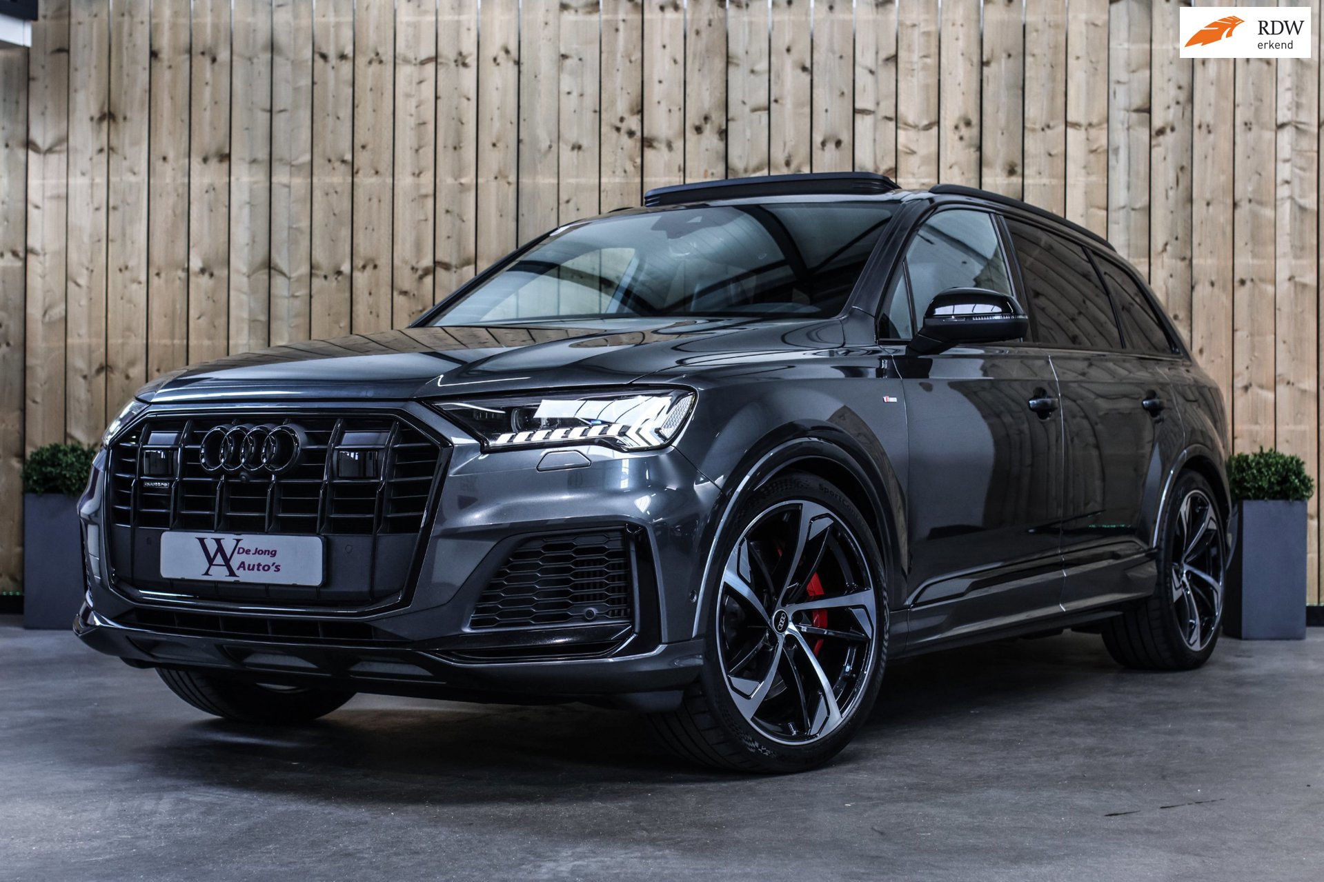 Audi Q7 60 TFSI e Quattro Competition *Pano*RS-Stoelen*B&O*360 Camera*Soft-Close*