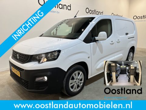 Peugeot Partner 1.5 BlueHDI 130 PK L2 Automaat Servicebus / Sortimo Inrichting / Schuifdeur L + R / Euro 6 / Airco / Camera / Cruise Control / CarPlay / 64.600 KM !!