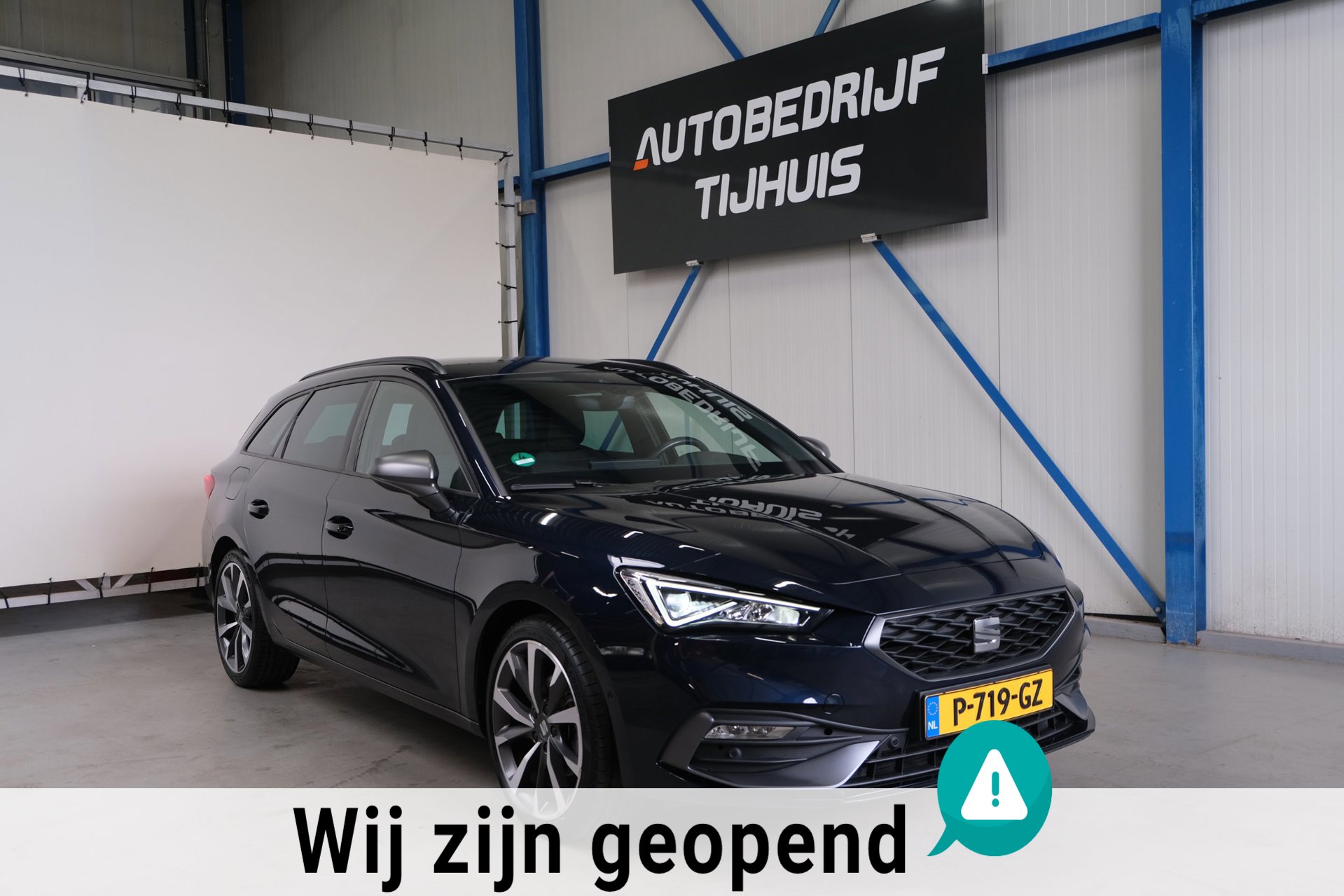 Seat Leon Sportstourer 1.5 eTSI FR Business Intense Automaat - N.A.P. Airco, Cruise, Virtual Display, Camera, PDC.