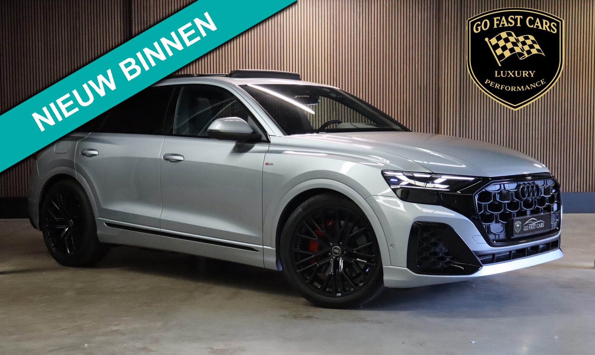 Audi Q8 55 TFSI e quattro Pro Line S|Soft Close|BTW|Trekhaak|Head-Up|Memory|RS Seats|Pano|4 Wielbesturing|Luchtvering|B&O|22"|2026