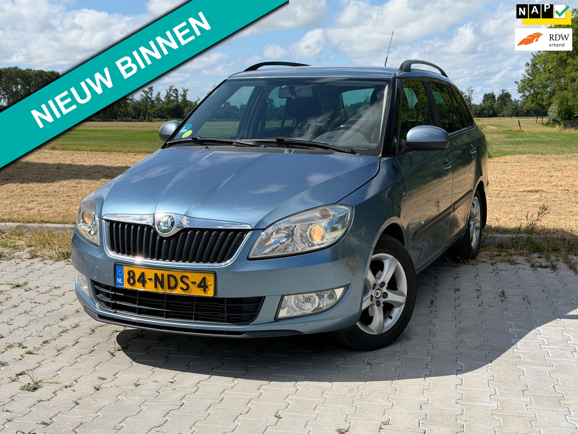 Skoda Fabia Combi 1.2 TDI Greenline | Airco + Cruise control Nu € 1.499,- !!!