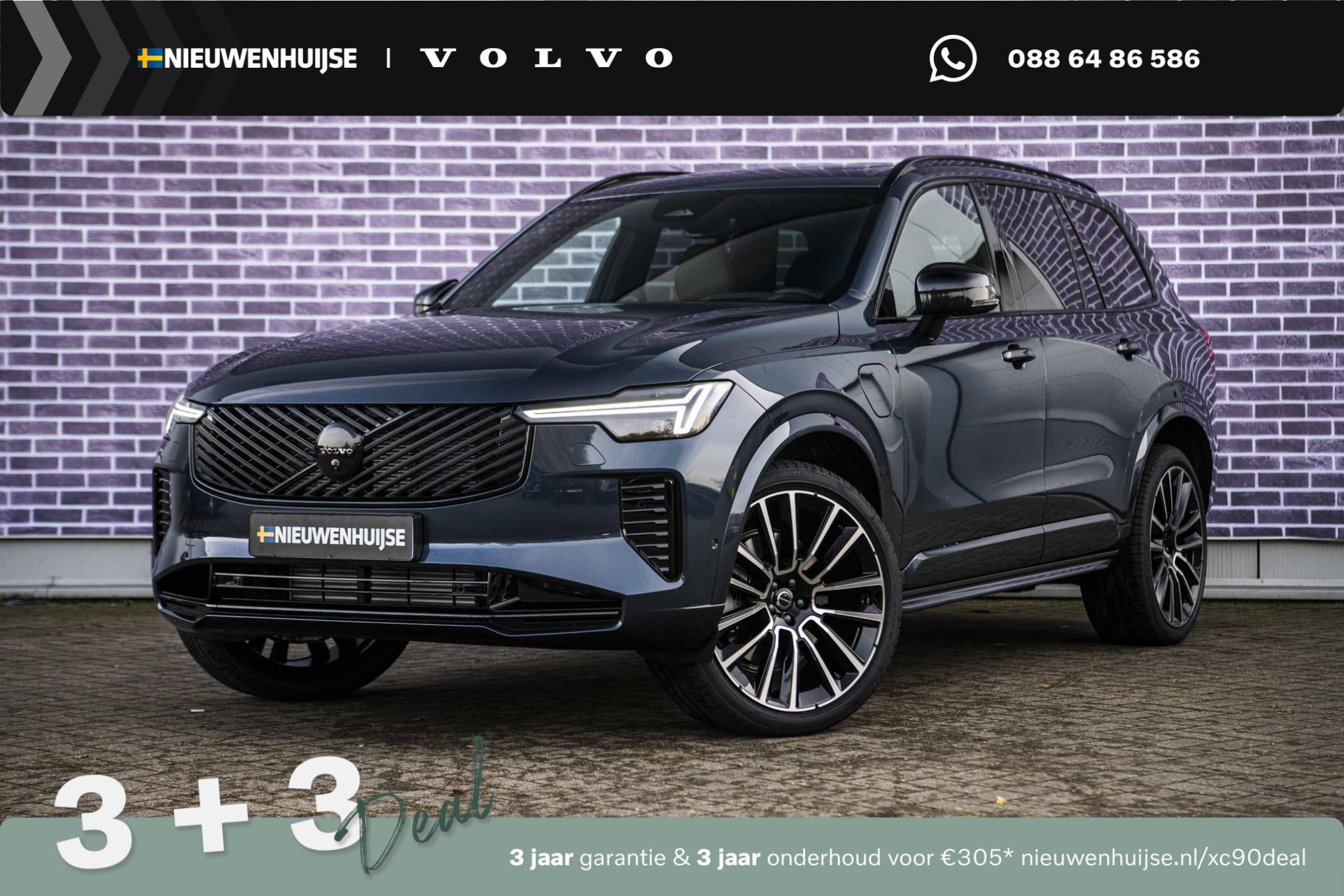 Volvo XC90 T8 Plug-in hybrid AWD Ultra Black Ed. Exec.