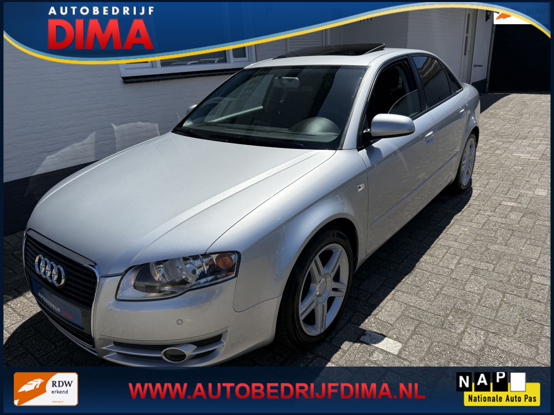 Audi A4 Limousine 2.0 Pro Line S Line Automaat/ Schuifdak/ ECC/ PDC/ Stoelverwarming