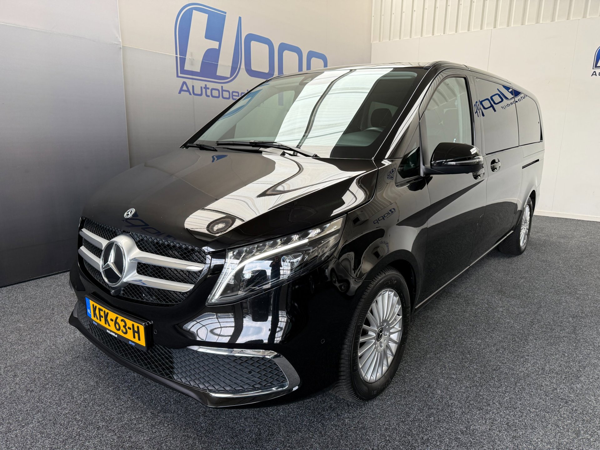 Mercedes-Benz V-KLASSE 300d L3 - 8-pers. - 360 - Elec. deuren - Airco achter - excl. BTW/incl. BPM - Incl. Garantie
