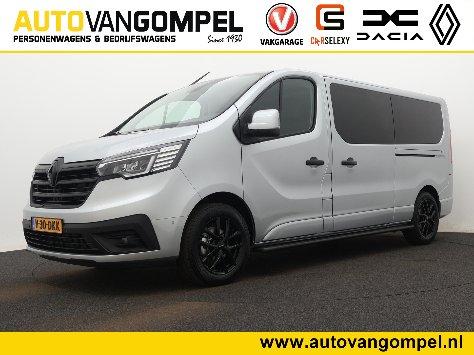Renault Trafic 170PK L2H1 | 2 SCHUIFDEUREN | Luxe | DC DUBBEL CABINE BLACK EDITION