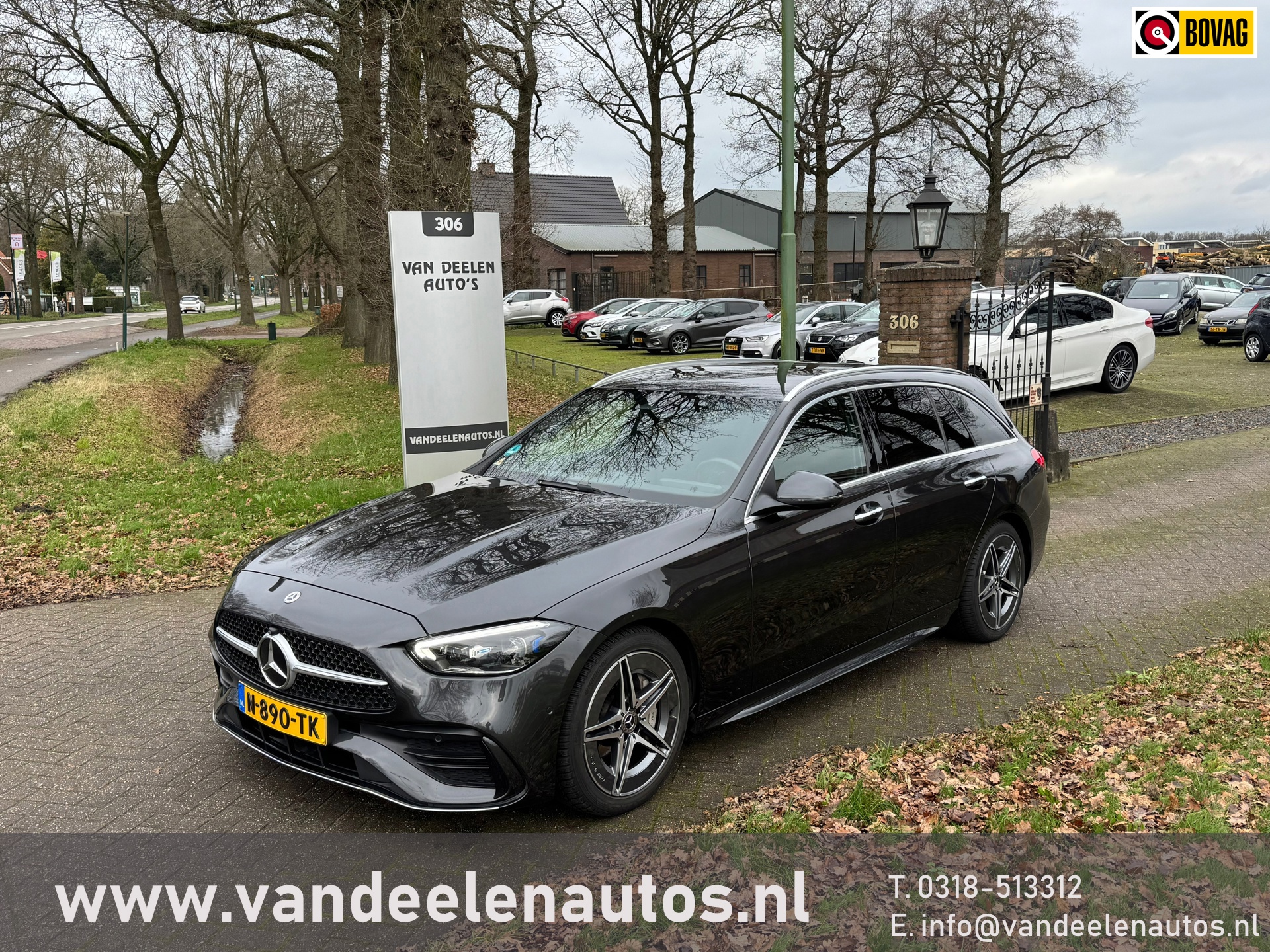 Mercedes-Benz C-klasse Estate 180 AMG Camera/Keyless/Stoelverw.
