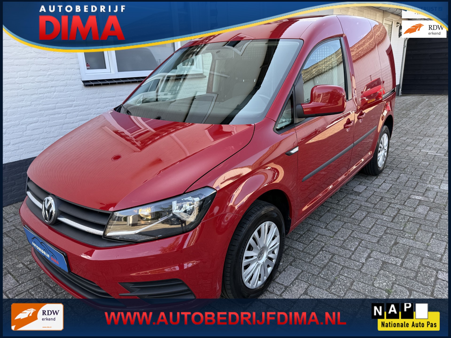 Volkswagen Caddy 1.6 TDI L1H1 Highline 2x Schuifdeur/ Automaat/ 1e Eigenaar/ Navi/ PDC/ Stoelverwarming