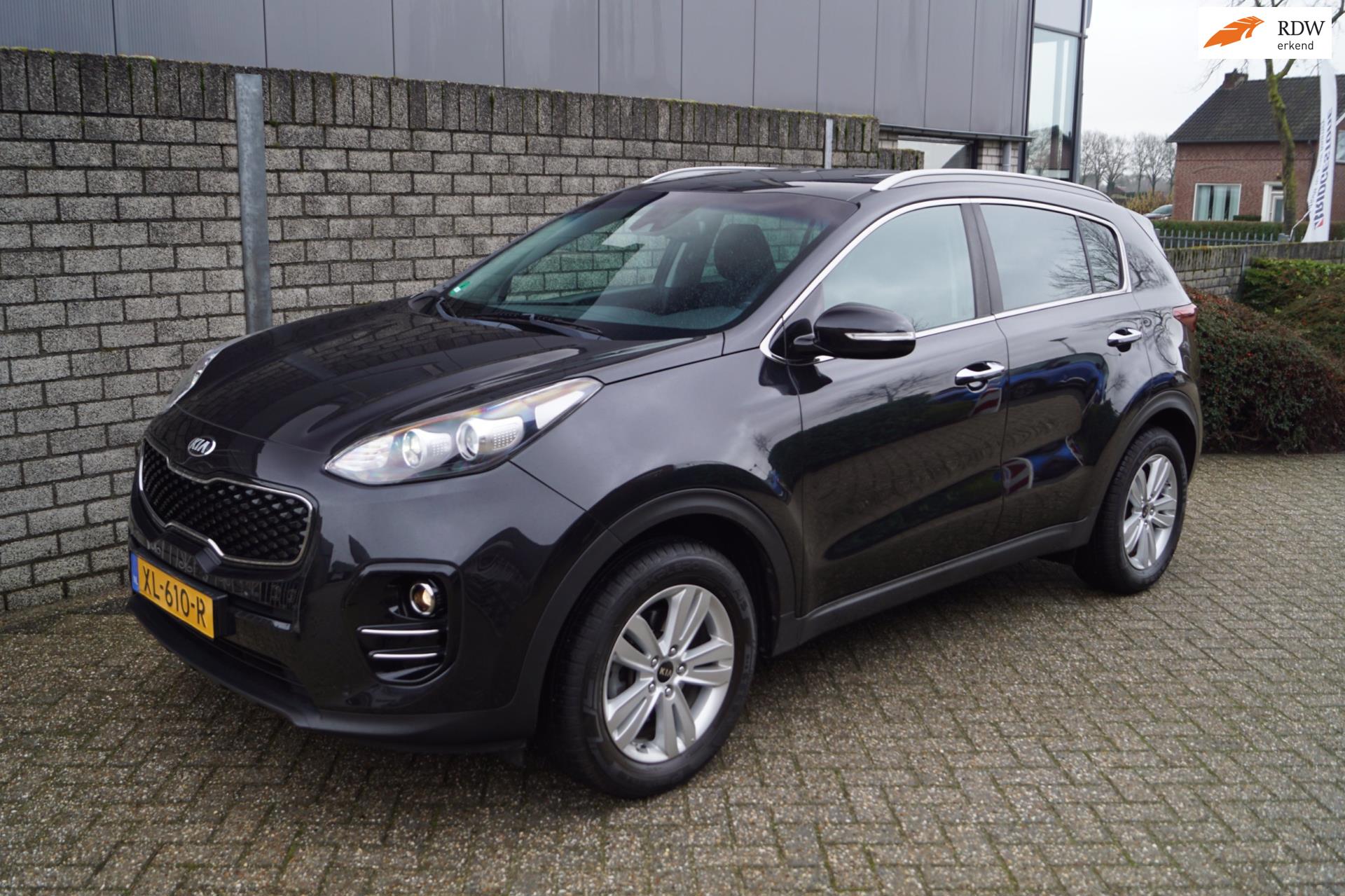 Kia Sportage 1.6 GDI DynamicLine 132 PK Navi Camera Clima Cruise Sportst 2x PDC LMV Dodehoek Rijbaan Assist Apple Carplay ENZ.